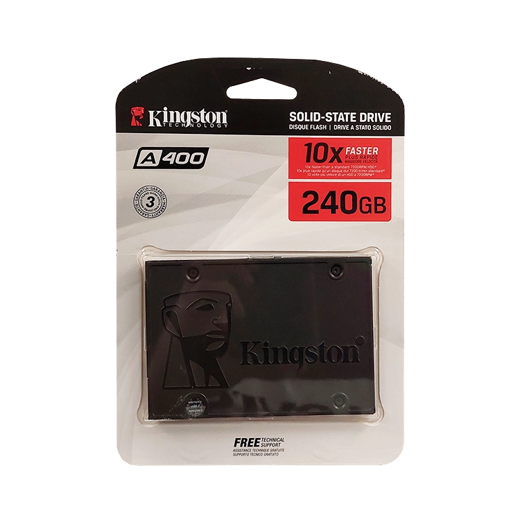 Disco Solido Interno Kingston 240GB A400 Art.Sa400S37-240G